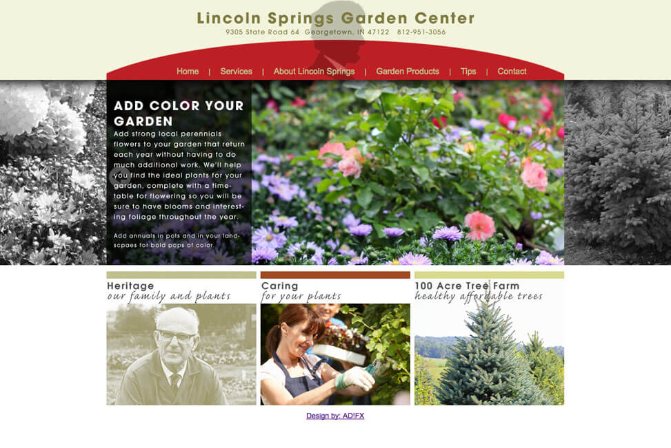 Lincoln Springs Garden Center Louisville Kentucky